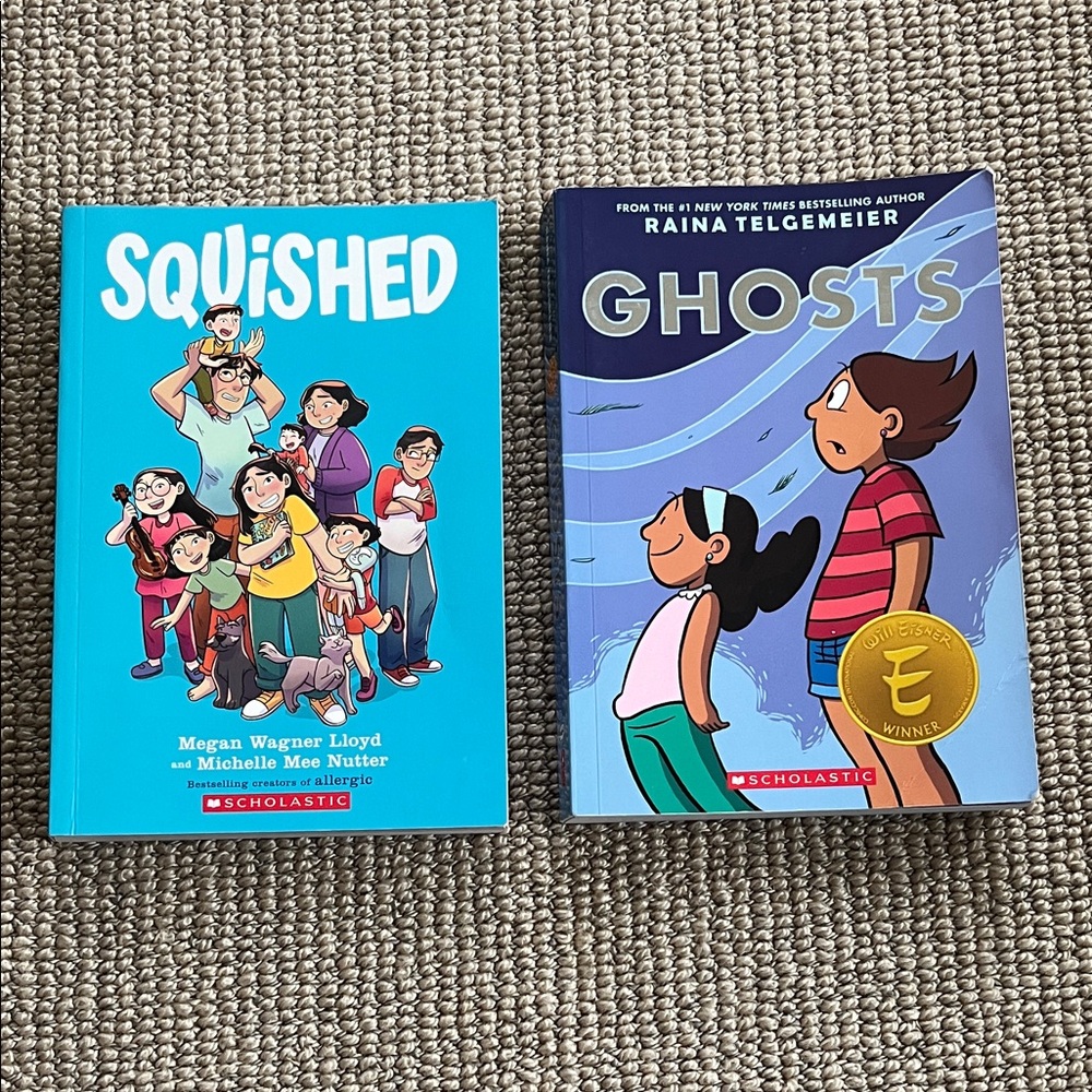 Scholastic Books - Squished and Ghosts